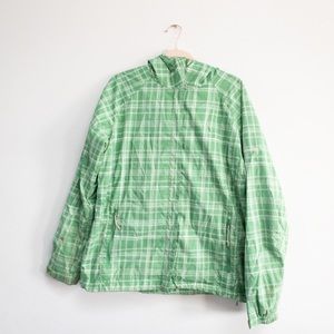 Green Colombia Rain Jacket